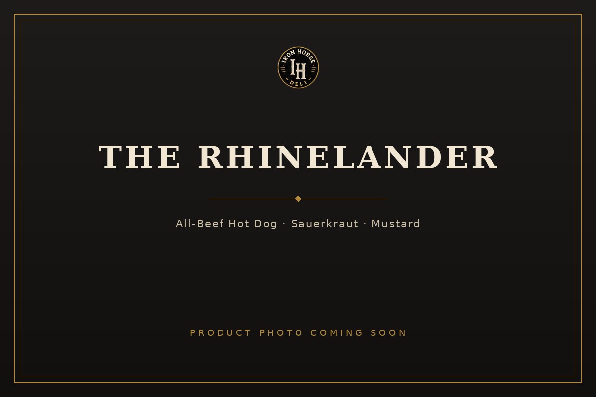 The Rhinelander — product photo coming soon